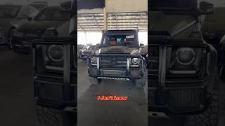 I found a BRABUS G Wagon at the SALVAGE AUCTION!