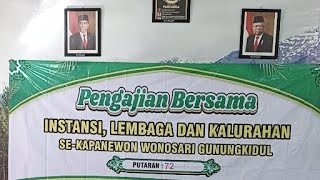 Pengajian Bersama Instansi, Lembaga & Kalurahan se Kapanewon Wonosari