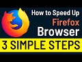 How To Speed Up Mozilla Firefox Web Browser | Fix Firefox Running Slow Problem (Simple & Quick Way)