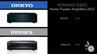 Onkyo Integra Amplifiers 2022 - Onkyo M-5010, Integra ADM-20.4