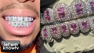 Quavo Just Got Himself A New Crazy Diamond Grill From Johnny Dang | Pure Jewelry