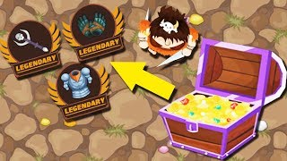 Opening Overpowered Legendary Loot Chests in Minigiants.io