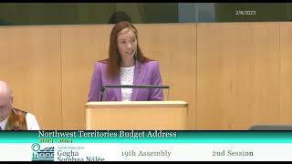 19TH ASSEMBLY, 2nd Session, DAY 134 - Dene Zhatıé / South Slavey Interpretation - 8FEB2023