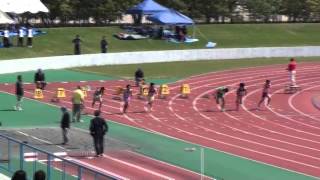 水口高校陸上部20130506男子100m