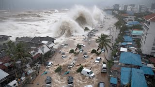 Now Thailand is in chaos! Storm creates monster waves in Nakhon Si Thammarat