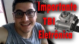 Informação Extra Sobre Limpeza da TBI Eletrônica