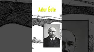 The First Plane to Fly? The 1890 Ader Éole #shorts