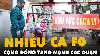 F0 trong cộng đồng đang tăng mạnh tại quận 8, quận 3, quận 1, Bình Tân, Tân Phú