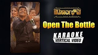 Open The Bottle - Karaoke | Natasaarvabhowma | Puneeth Rajkumar,Rachita Ram | D Imman | Yogaraj Bhat