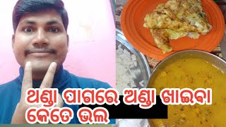 ଅଣ୍ଡା ସହିତ ଖାଇବା ବହୁତ ବଢିଆ ଲାଗିଲା /Egg Sahita khaiba bahut bhala lagila