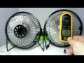 average wind speed competitor 4 blades vs. our 3 blades usb fan