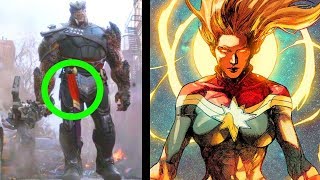 Captain Marvel EASTER EGG That We *MISSED* in Infinity War - Marvel Revealed
