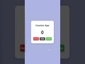 Create a Counter App Using HTML CSS JavaScript