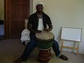 amara mansare plays djembe khan