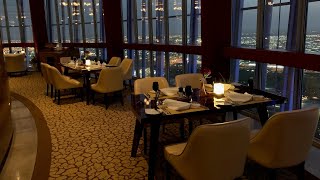 Dining in the Sky Inside The Torch Doha's Three-Sixty Revolving Restaurant | Food Views \u0026 Experience