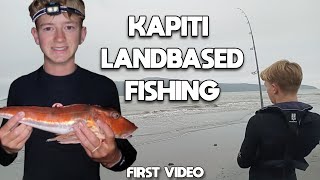 Surfcasting For Big Snapper | Kapiti Coast NZ