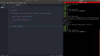 PHP OOP Tutorial #6: Static methods and properties