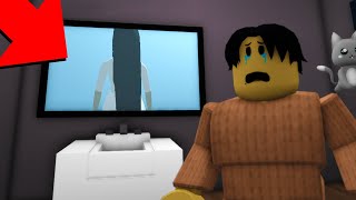 I just seen the scariest ghost in Roblox BrookHaven RP..