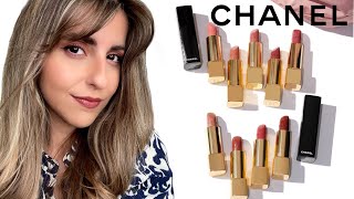 CHANEL Rouge Allure Luminous Nude 2022 Fall Lipsticks