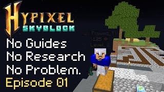 Experiencing Hypixel Skyblock The HARD WAY | 2025 | Ep. 01