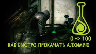 Skyrim АЕ - САМАЯ БЫСТРАЯ  ПРОКАЧКА АЛХИМИИ - ГАЙД