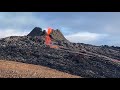 airplane landing at active volcano extreme aviation iceland