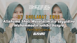 DJ SHOLAWAT PALING ADEM DIHATI BUSYRO REMIX SLOW BASS 2022