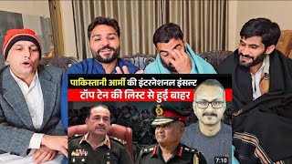 Pakistan Army Top 10 Powerful List seout । पाकिस्तानी आर्मी टॉप 10 पावरफुल की #pakistanreaction