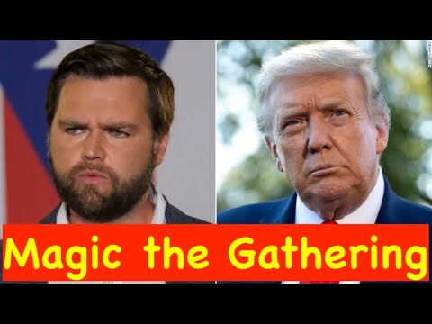 Donald Trump's Vice President JD Vance plays Magic the Gathering and Pokemon Cards