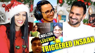 LEGENDS OF ENGLISH - Funniest English Fails!! | Triggered Insaan | Magic Flicks REACTION!!