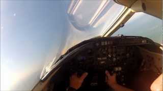 Amazing Learjet 25 Takeoff