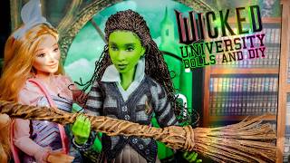 Wicked: University Dolls & DIY Witch’s Broom Using a Toilet Paper Roll