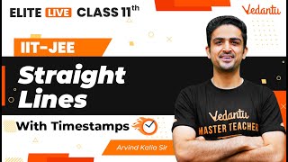 Straight Lines Class 11 | One Shot | Marathon | JEE Main | JEE Advanced |Arvind Kalia Sir| VJEE