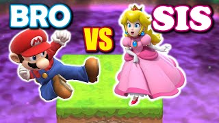 My Sister is INSANELY Good at Mario Party 10 Somehow... (Brother vs Sister Mario Party)