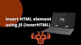 Insert HTML element using JS | Hindi