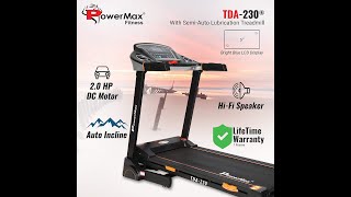 Powermax Fitness Tda-230 2Hp || #UnBoxing #HotDeal