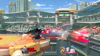 【カズヤ成敗シリーズ】あらゆる技でNBにリスクを付ける！　スマブラSP セフィロス(Player:ソルギア)