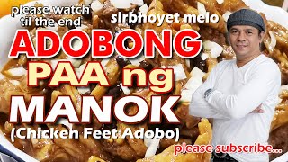 Adobong Paa ng Manok (Chicken Feet Adobo)