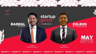 Голомт банкны гүйцэтгэх захирлын орлогч Д.Бадрал, Startup Grind Ulaanbaatar #40