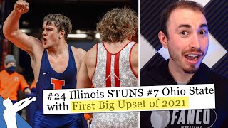 Illinois & Navy Pull BIG Upsets, #1 Iowa Wrecks #6 Nebraska, and More Wrestling Headlines