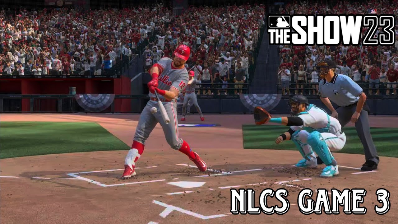 ⚾ Philadelphia Phillies Vs Arizona Diamondbacks! ⚾ NLCS Game 3! MLB The ...