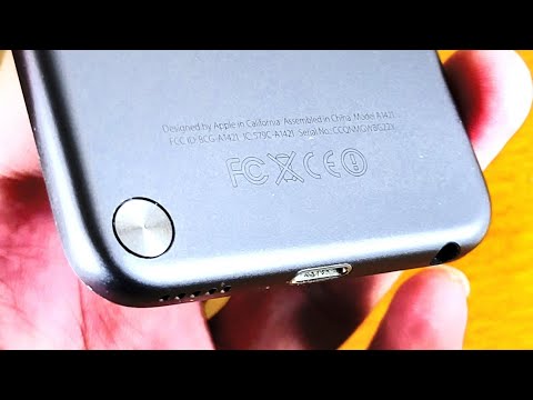 What is the black thing on the back of an iPod?