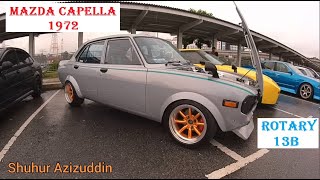 A Nice Mazda Capella Rotary engine 13B マツダカペラ RX2 13B ロータリー エンジン