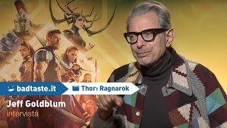 Thor: Ragnarok, Jeff Goldblum unscripted: Grandmaster, improv and Marvel future