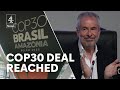 COP30 climate deal reached without plan to reduce fossil fuels