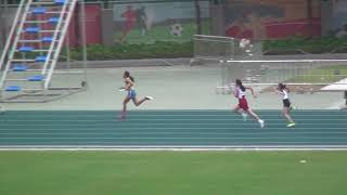 17-18九西陸運會 協和長沙灣 女甲4X100米接力亞軍