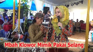 Guyonan Mbah Klowor Bersama Zarima Bikin Ngakak