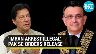 Imran Khan on camera first time after arrest; Pak SC orders release of former PM
