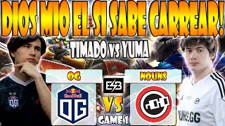 OG VS NOUNS BO3[GAME 1]TIMADO, WISPER VS YUMA, GUNNAR, LELIS -ELITE LEAGUE SEASON 2 - DOTA 2 - ESB