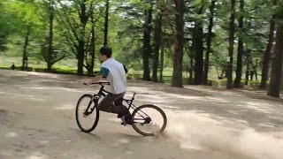 【チャリドリ·自転車ドリフト】2023→2024総集編　　寄せ集めで　〜mtbdriftPV 191〜